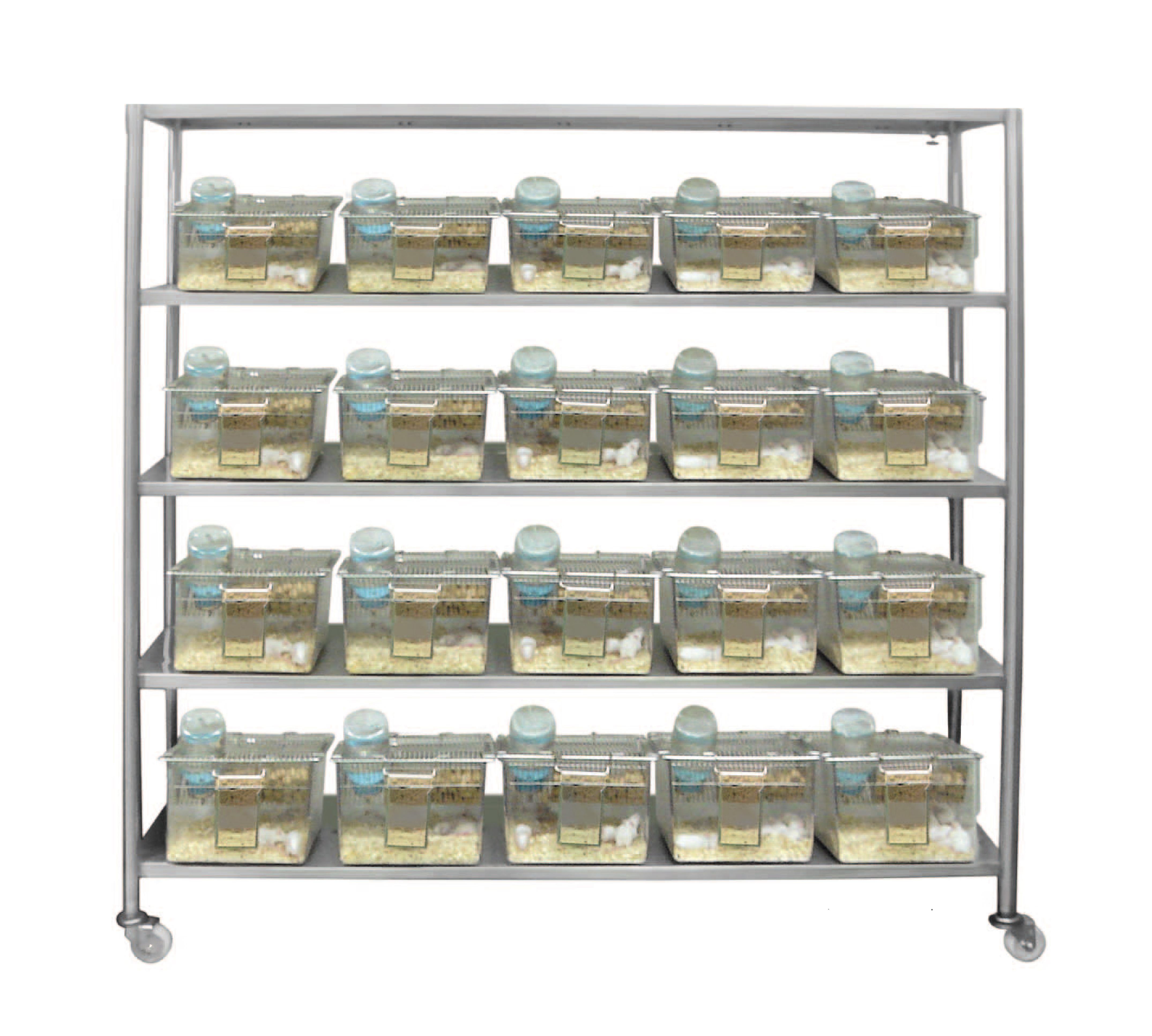 OPEN CAGE RACK